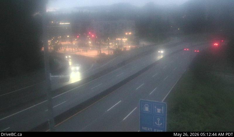Live Traffic Camera of Hwy 1, north end of Ironworkers Memorial Bridge, looking north